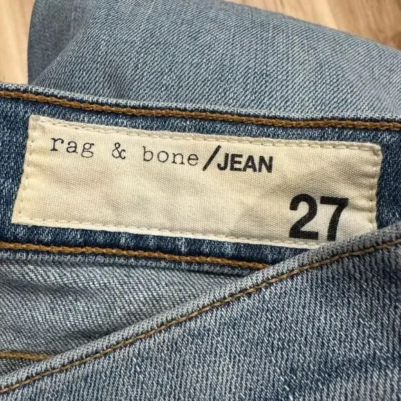 Rag and Bone Dre Capri Jeans Raw Hem Women’s 27 - Picture 3 of 5